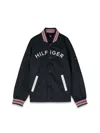 Tommy Hilfiger Arched Bomber In Blue