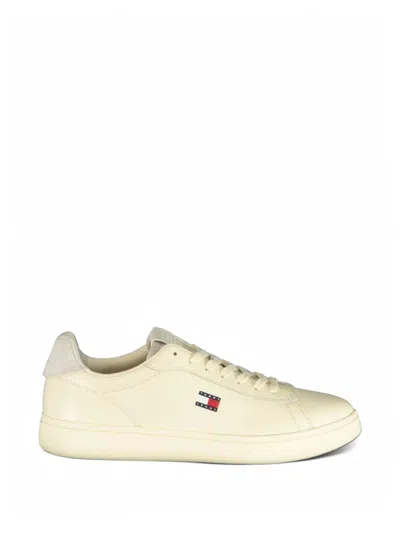 Tommy Hilfiger Archive Court Sneakers In Neutral
