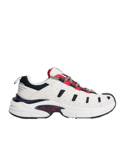 Tommy Hilfiger Archive Mixed Texture Cleat Trainers In White
