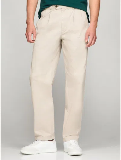 Tommy Hilfiger Archive Twill Wide In Stone