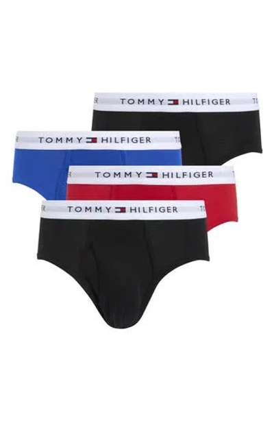 Tommy Hilfiger Assorted 4-pack Briefs In Persian Blue