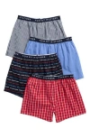 Tommy Hilfiger Assorted 4-pack Cotton Boxers In Multi