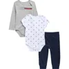 Tommy Hilfiger Assorted Bodysuits & Pants Set In Gray