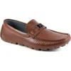 Tommy Hilfiger Attle Driver Loafer In Medium Brown