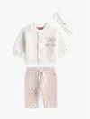 Tommy Hilfiger Babies' Bomber Jacket And Pant Set In Multi
