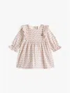 Tommy Hilfiger Babies' Floral Print Ruffle Dress In Multi