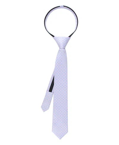 Tommy Hilfiger Baby Boys' Eastham Floral Pre-tied Zipper Tie In Purple
