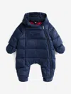 Tommy Hilfiger Baby Boys Puffer Snowsuit In Black