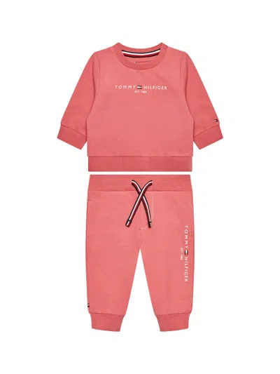 Tommy Hilfiger Pants Set With Shirt In Pink
