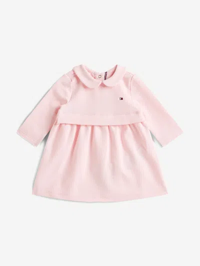 Tommy Hilfiger Baby Girls Essential Dress In Pink