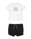 Tommy Hilfiger Baby Set White Size 3 Cotton, Elastane