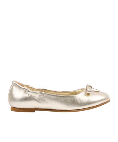Tommy Hilfiger Ballet Flats In Gold