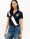 Tommy Hilfiger Banner Stripe Stretch In Blue