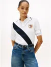 Tommy Hilfiger Banner Stripe Stretch In White