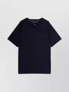 Tommy Hilfiger Basic Regular Fit T-shirt Solide In Blue