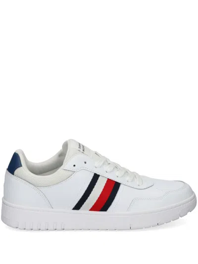 Tommy Hilfiger Basket Core Sneakers In White