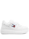 Tommy Hilfiger Basketball Sneakers In White