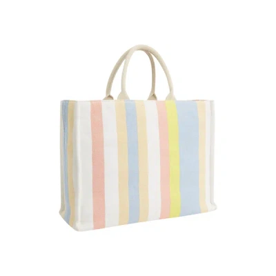 Tommy Hilfiger Beach Tote Bag In Multicolour