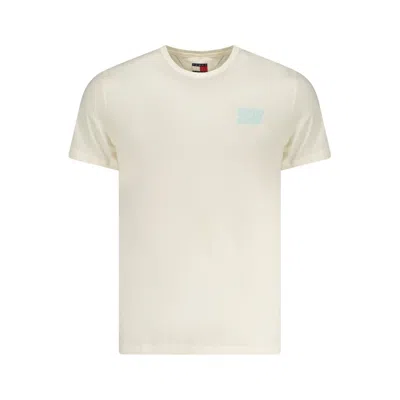 Tommy Hilfiger Beige Cotton Men T-shirt