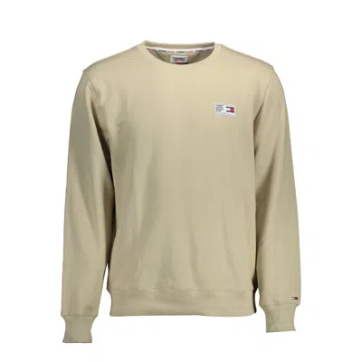 Tommy Hilfiger Beige Cotton Sweater In Gray
