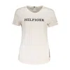 Tommy Hilfiger Beige Cotton T-shirt In White