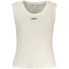 Tommy Hilfiger Beige Cotton Tank Top In White
