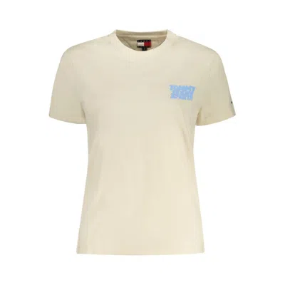 Tommy Hilfiger Beige Cotton Women Top In Neutral