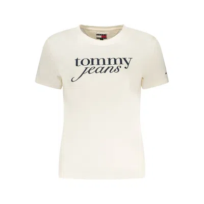 Tommy Hilfiger Beige Cotton Women Top In Sand