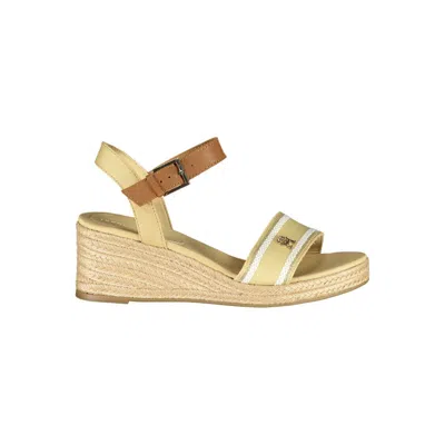 Tommy Hilfiger Beige Polyester Sandal In Neutral