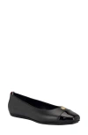Tommy Hilfiger Women's Bekim Cap Toe Ballet Flats In Black