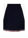 Tommy Hilfiger Bell-shaped Skirt In Blu