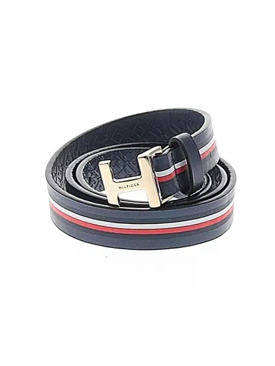 Pre-owned Tommy Hilfiger Belt In Blue