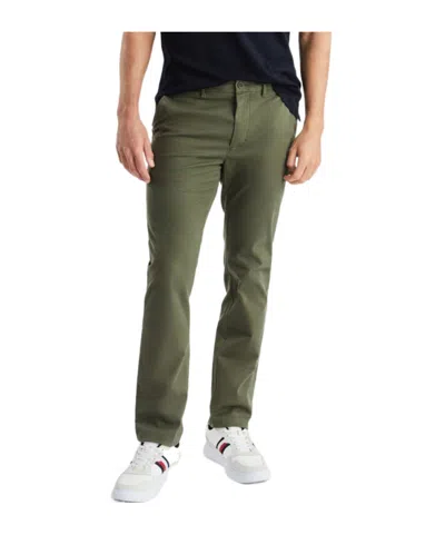 Tommy Hilfiger Belt-loop Casual Pants In Green