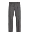 Tommy Hilfiger Belt Loops Slacks In Black
