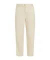 Tommy Hilfiger Belt Ring Casual Pants In Nude