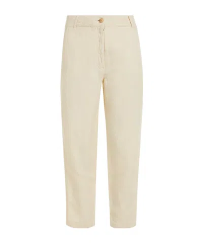 Tommy Hilfiger Belt Ring Casual Pants In Nude