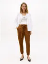 Tommy Hilfiger Belted Cargo Jogger In Brown