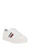 Tommy Hilfiger White Leather Women Sneaker In White