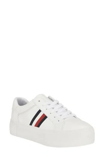 Tommy Hilfiger Belvie Sneaker In White