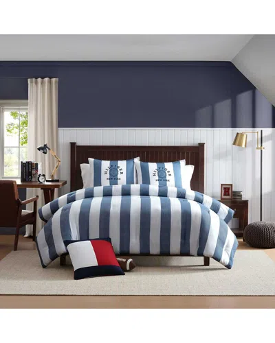 TOMMY HILFIGER TOMMY HILFIGER BERKELEY STRIPE WASHED COMFORTER SET