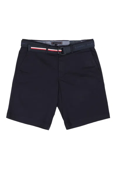 Tommy Hilfiger Bermuda Man  Mw0mw24874 Dw5 In Black