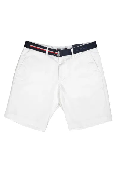 Tommy Hilfiger Bermuda Man  Mw0mw24874 Ycf In White