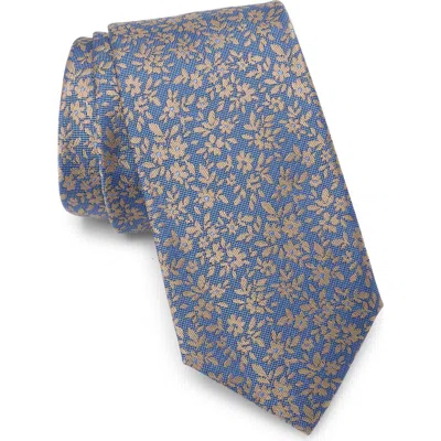 Tommy Hilfiger Beverley Floral Tie In Taupe