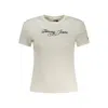 Tommy Hilfiger Bianco Cotton Women T-shirt In White