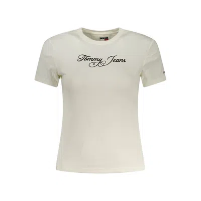 Tommy Hilfiger Bianco Cotton Women T-shirt In White