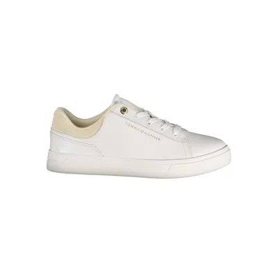 Tommy Hilfiger Bianco Poliuretano Donna Sneaker In White