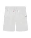 Tommy Hilfiger Big Boy Core Essentials Pull-on Short In Fresh White