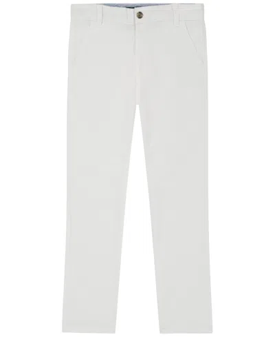 Tommy Hilfiger Kids' Big Boys Academy Pant In Fresh White