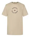 Tommy Hilfiger Big Boys Essential Lockup Short Sleeve T-shirt In Neutral