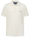 Tommy Hilfiger Big Boys Ivy Stretch Polo Collared Shirt In White